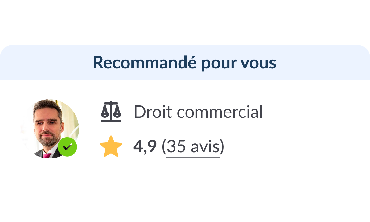 Contrat commercial - Étape 2