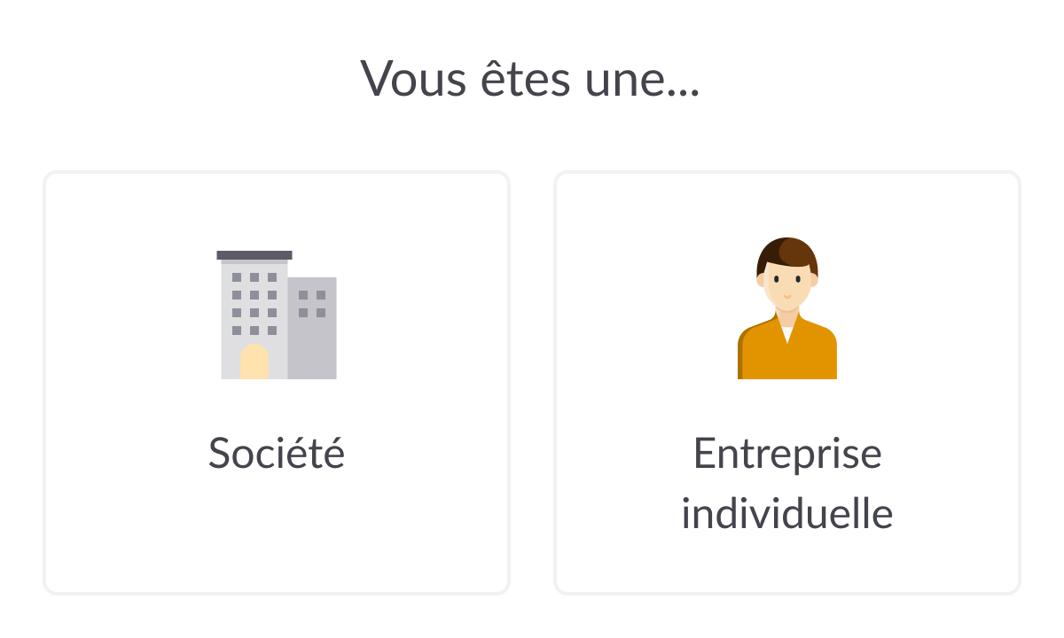 Contrat commercial - étape 1